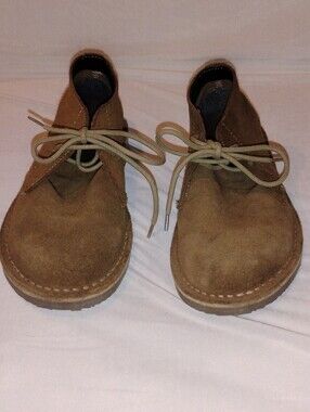 Veldskoen Brown Suede Lace-Up Shoes Size 7 Womens 5 Mens